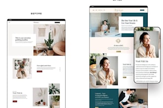 design squarespace website, squarespace redesign, squarespace website