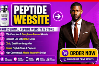 build peptide website fda complaint peptide website research peptide website