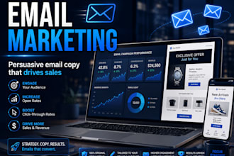 write persuasive email marketing copy that drives sales