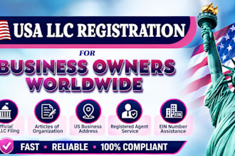 do USA llc registration, USA company registration with ein