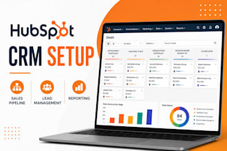 set up your hubspot CRM sales pipeline and lead management