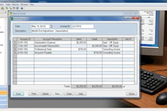 do peachtree accounting bookkeeping and financial statements