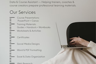 design engaging course and training presentations