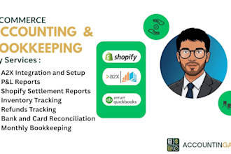 do shopify bookkeeping with quickbooks and xero