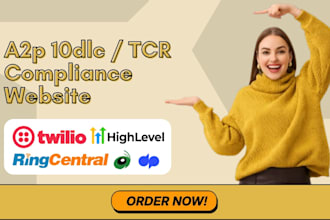 do a2p 10dlc registration website tcr compliance twilio a2p 10dlc