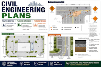 do traffic control plan parking lot design and pavement design