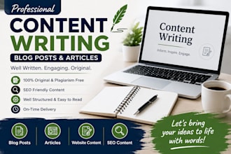 engaging blog posts and articles