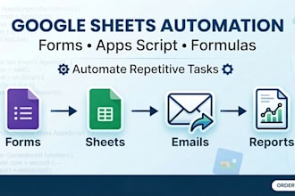 build google sheets and forms automation with apps script and custom formulas