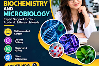 assist in biology, biochemistry, and microbiology
