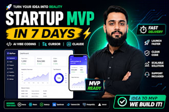 build your startup mvp web app in 7 days using ai