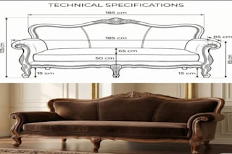 do upholstery furniture 3d cad design, 3d models, and production drawings