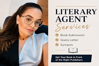 submit your manuscript to top active literary agent with book submission package