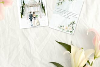 design a custom digital invitation for any special occasion