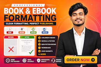 book formatting, book design, ebook design, and book typesetting