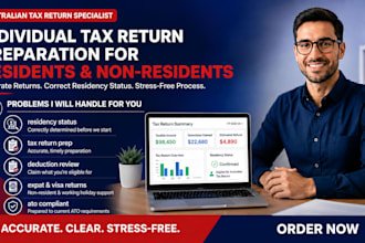prepare your australian resident, non resident individual tax return accurately