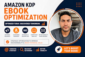 optimize your amazon KDP ebook for higher ranking and visibility