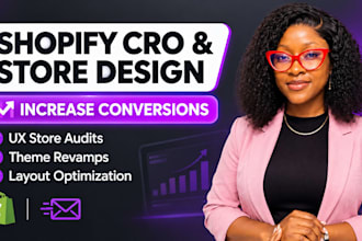 be shopify virtual assistant, design or redesign shopify dropshipping store VA