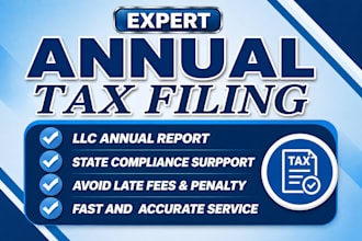 file your llc annual report and state annual filing