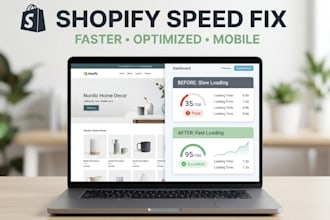 optimize shopify speed and fix slow loading issues