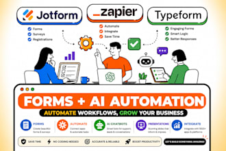 create branded typeform google forms jotform ai chatbot presentation