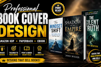 design a professional KDP book cover for nonfiction and self help