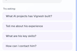 build ai applications, python apis, automation and genai solutions