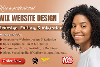 build wix website redesign wix website development edit wix website redesign wix