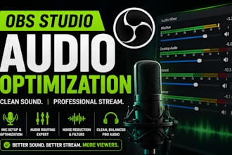 optimize obs studio audio, microphone and sound routing