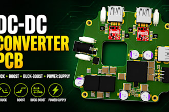 design dc dc converter pcb buck boost converter and power supply