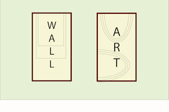 create custom wall art, digital artwork printable designs