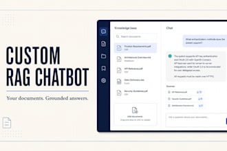 build a custom rag chatbot for your docs and business data