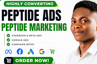 set up peptide ads peptide marketing peptide google ads peptide facebook ads
