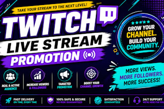 embed your twitch live stream for more viewers