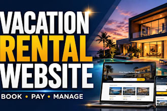 vacation rental website, short term rental, online booking rental website