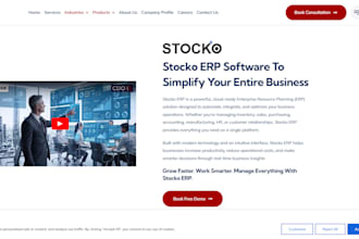 provide ready to use erp software for business