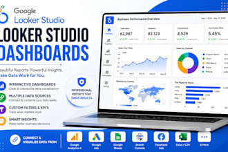 create google looker studio dashboard, data studio report and analytics