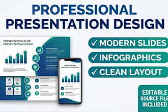 design clean presentation slides