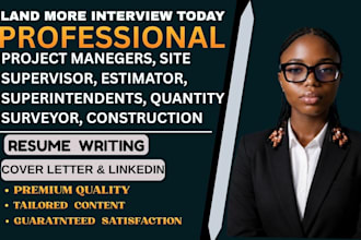 write an ats construction, estimator, hse ,superintendent project manager resume