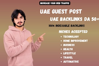 provide uae guest posts and uae backlinks