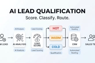 build an ai lead qualification and routing system with n8n