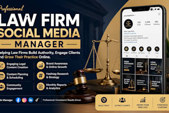 be your law firm social media marketing manager for attorneys