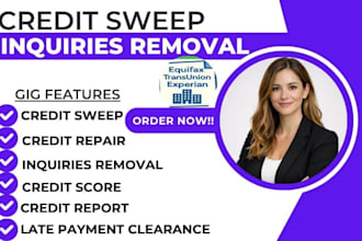 boost your credit score and repair your credit report professionally