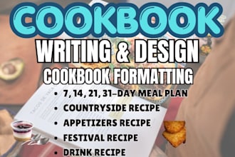 write your air fryer or vegan cookbook with recipes