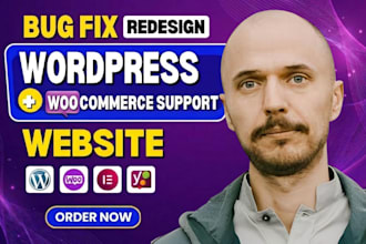 fix wordpress issues, wordpress bug fix, fix wordpress error, woocommerce fix
