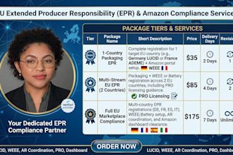 handle epr registration and compliance for germany france UK and eu