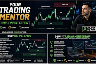 be your trading mentor and educator using smc and price action