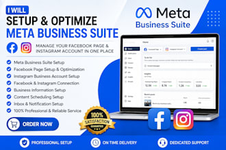 set up and manage meta business suite for facebook and instagram