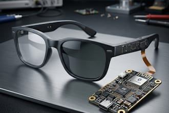 design  wearable smart glass pcb, pdlc controller, driver circuit and control