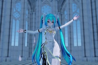 model, fix, rig, texture your mmd model, warudo, koikatsu, gmod, vroid, vrm