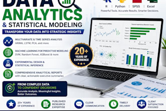 be your personal professional statistician and data analyst